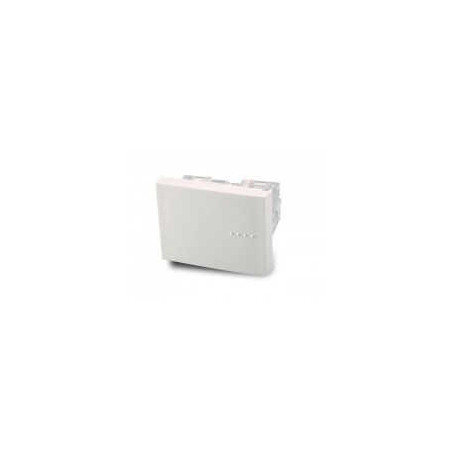 Módulo interruptor CAMBRE BAUHAUS tecla doble blanca combinado