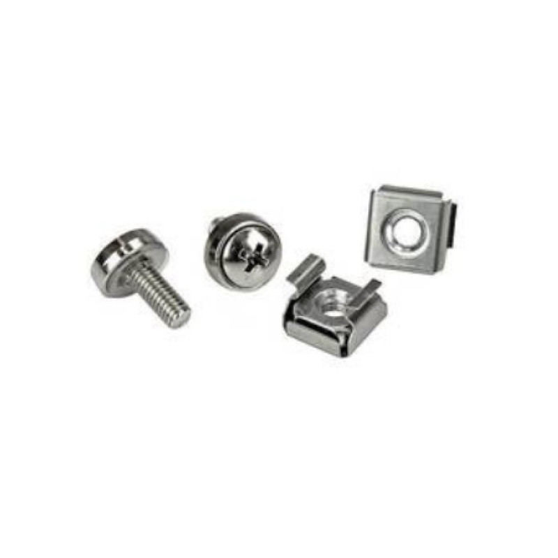 Kit fijación GENROD para rack bulonería tornillo + tuerca x 20 unidades Kit fijación GENROD para rack bulonería tornillo + tuerca x 20 unidades