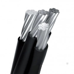 Cable preensamblado de aluminio 3x35 + 50 mm2
