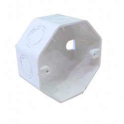 Tecnocom - caja pvc octogonal