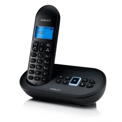 Teléfono inalámbrico noblex ndt-4500 con contestador e id...