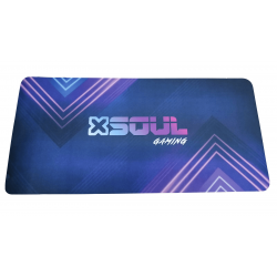 Mouse pad SOUL gamer medium 77x38cm de alta densidad con bordes cocidos