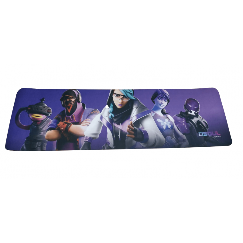 Mouse pad SOUL gamer largo 86x26cm impermeable de alta densidad con bordes cocidos Mouse pad SOUL gamer largo 86x26cm impermeable de alta densidad con bordes cocidos
