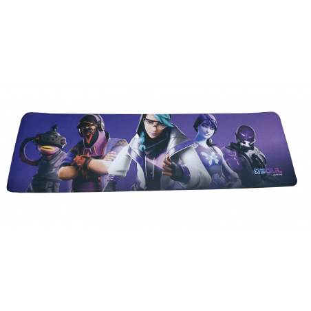 Mouse pad SOUL gamer largo 86x26cm impermeable de alta densidad con bordes cocidos