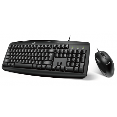 Teclado y Mouse GENIUS KM-200 USB 1.8m