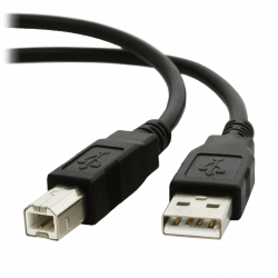 Cable NISUTA usb 2.0 AM-BM 1,8m apto para impresora