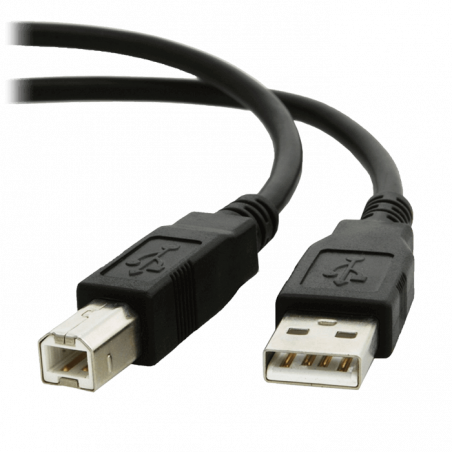 Cable NISUTA usb 2.0 AM-BM 1,8m apto para impresora