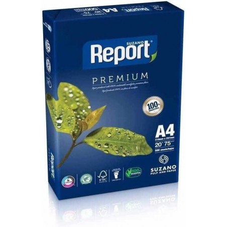 Resma de papel A4 REPORT PREMIUM 500 hojas