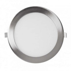 Panel lucciola redondo plasma pal250 de 170mm 12w 4000k 960lm color niquel