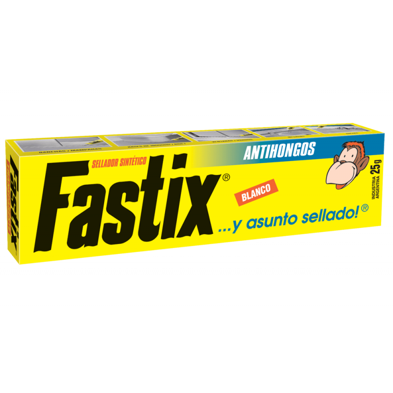 Sellador FASTIX blanco pomo chico 25g antihongo