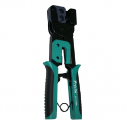 Pinza proskit cp-376er para crimpear telefonico rj45/11