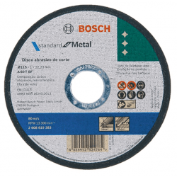Disco de corte BOSCH para metal 115mm