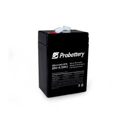 Bateria probattery para luz autonoma 20w 6v 4.5ah
