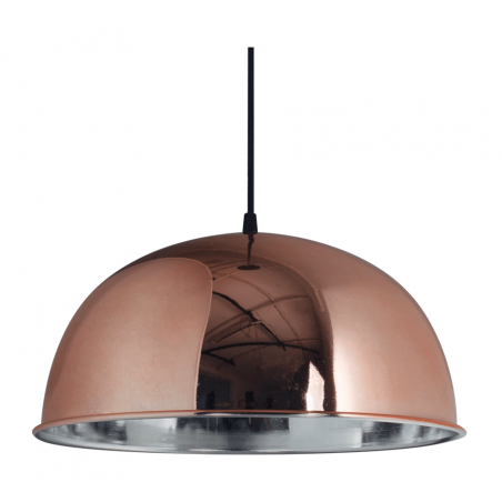 Colgante ros SAN JUSTO BARADERO aluminio y chapa 1 luz 34cm
