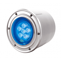 Luminaria BELTRAM LAGO 100 embutido para plaqueta led monocolor 2 cables para piscinas 12v