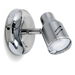 Aplique SAN LORENZO PARMA 1 luz GU10 con base redonda platil