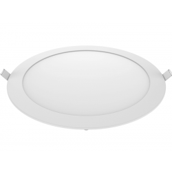 Panel embutido led SILVERLIGHT SLDLR18WC circular 18w 3000°k Luz Cálida