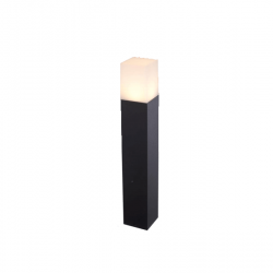 Farola LEDVANCE BOLLARD GU10 Cuadrada de 50cms IP54 Negro