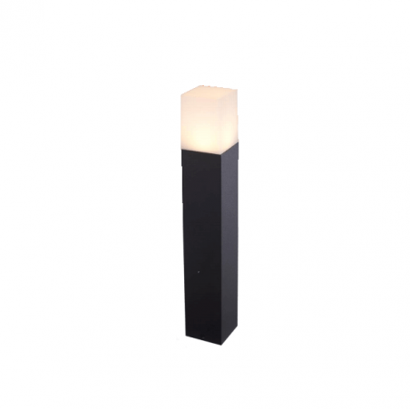Farola LEDVANCE BOLLARD GU10 Cuadrada de 50cms IP54 Negro