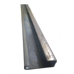 Riel zoloda 805.001 asimetrico 32mm sin perforar
