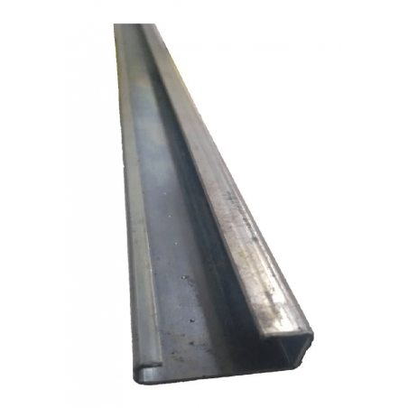 Riel zoloda 805.001 asimetrico 32mm sin perforar