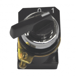Selector conmutador aea 8000 n plástico de palanca larga 0-1 negro