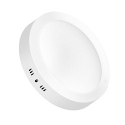 Plafon led macroled pr18ww circular 18w 3000ºk luz cálida