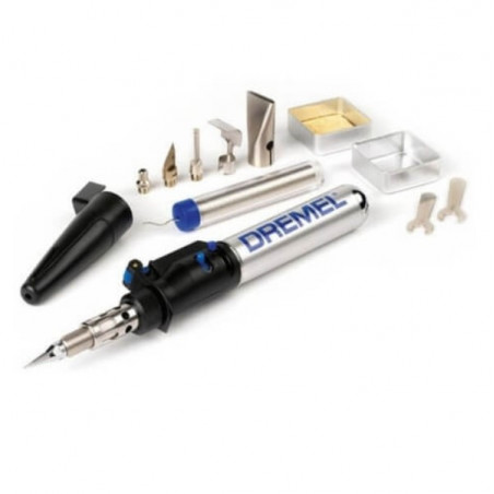 Soplete Pirograbador DREMEL VERSATIP Portátil con Kit de 14 Piezas