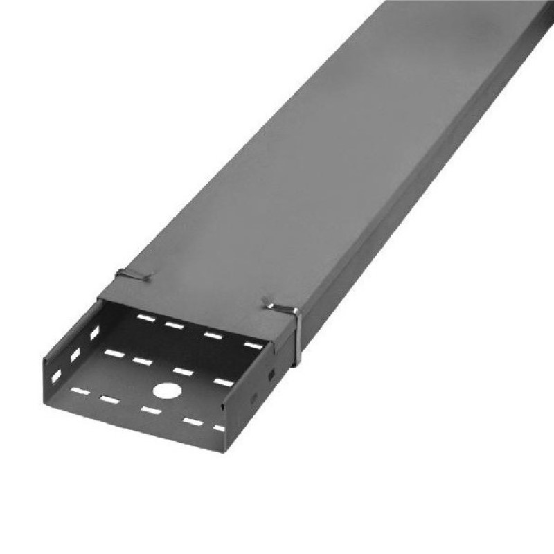 Tapa ciega BASICA para tramo recto perforado 150mm con sujetadores Tapa ciega BASICA para tramo recto perforado 150mm con sujetadores