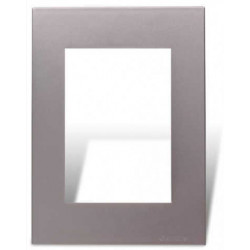 Tapa y distanciador CAMBRE BAUHAUS aluminizada