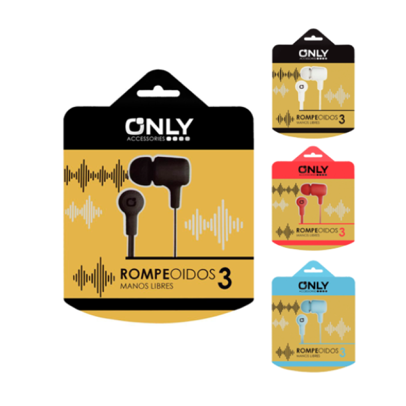 Auriculares only shop manos libres