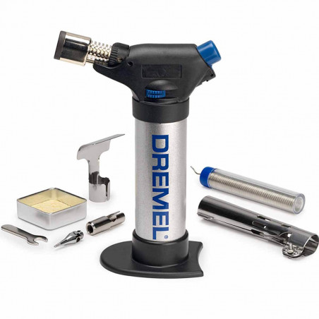 Soplete DREMEL VERSAFLAME Portatil con Kit 9 Piezas
