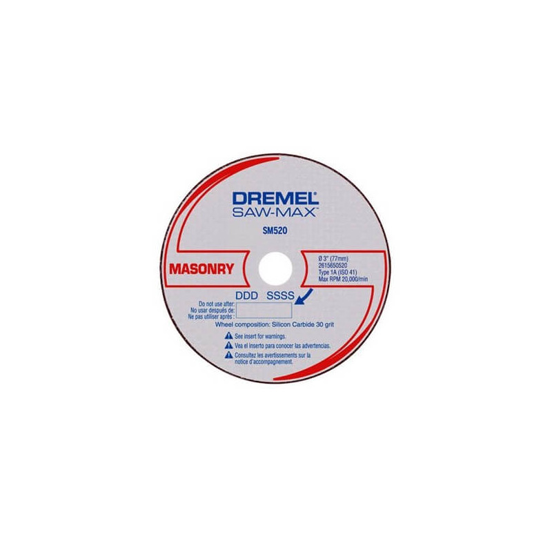 Disco de corte DREMEL SAW-MAX 20mm para mampostería