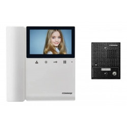 Video portero commax kit-cdv-43k frente cuadrado pin hold