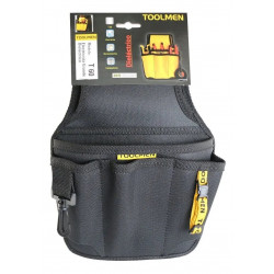Cartuchera toolmen t60 grande dieléctrica ideal para electricistas sin herramientas
