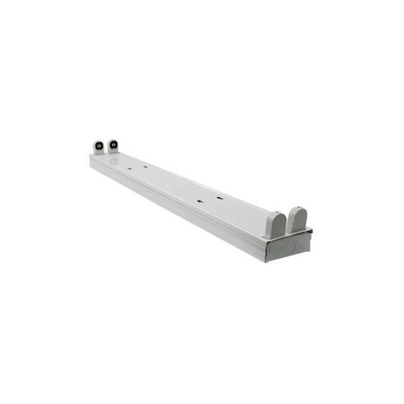 Portatubo led SAN JUSTO doble G5 120cm blanco Portatubo led SAN JUSTO doble G5 120cm blanco