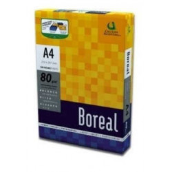 Resma BOREAL 500 hojas papel A4 80gr