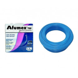 Rollo de cable unipolar PRYSMIAN AFUMEX 1,5mm2 100 metros norma IRAM 2183-NM247-3