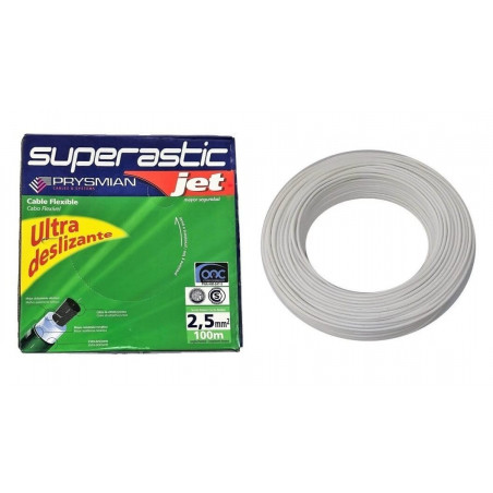 Rollo de cable unipolar prysmian de 2.5mm2 x 100 metros