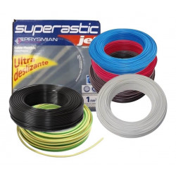 Rollo de cable unipolar PRYSMIAN SUPERASTIC JET 1mm2 100 metros norma IRAM 2183-NM247-3