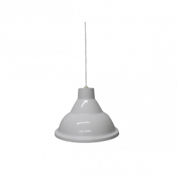 Colgante cival valle escalonado 24cms 1 luz blanco