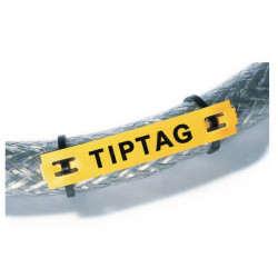 Rollo etiqueta tiptag HELLERMANN TYTON 11c65 190 piezas