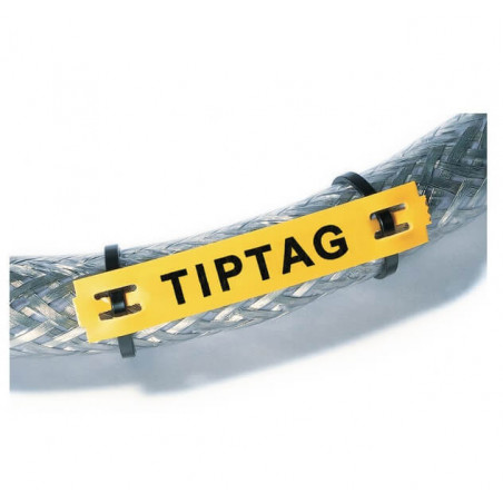 Rollo etiqueta tiptag HELLERMANN TYTON 11c65 190 piezas