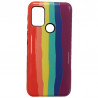 Protector tpu arcoiris para motorola g10-g20-g30 colores varios