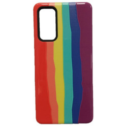 Protector tpu arcoiris para samsung s20 fe colores varios