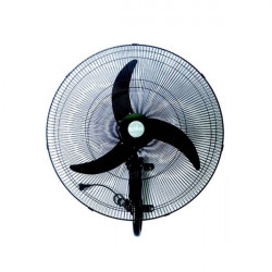 Ventilador de Pared EMILUX 505 industrial 26'' 3 palas metalicas color negro