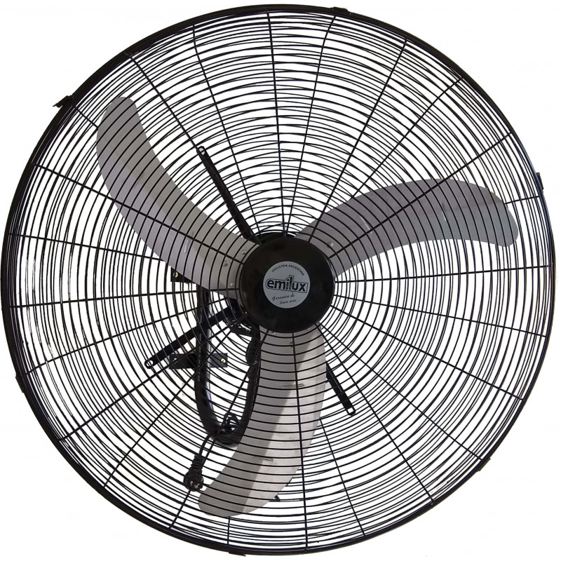 Ventilador de pared EMILUX 507 industrial 31'' 250W paletas metálicas Ventilador de pared EMILUX 507 industrial 31'' 250W paletas metálicas