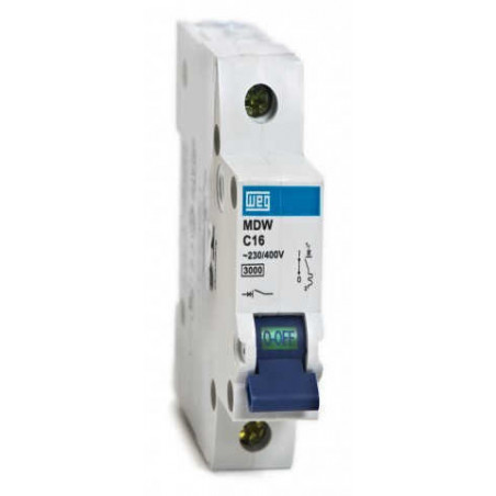 Térmica WEG MDW-C32 unipolar de 32a 5ka curva c