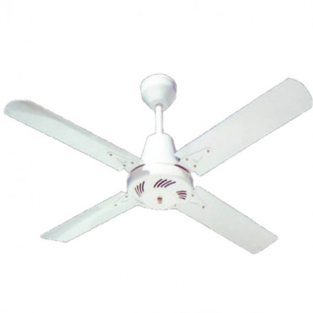 Ventilador de techo EMILUX 410 47'' 4 paletas metálicas blanco