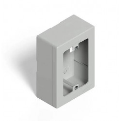 Caja rectangular SISTELECTRIC exterior blanco 8,5x13x5cm